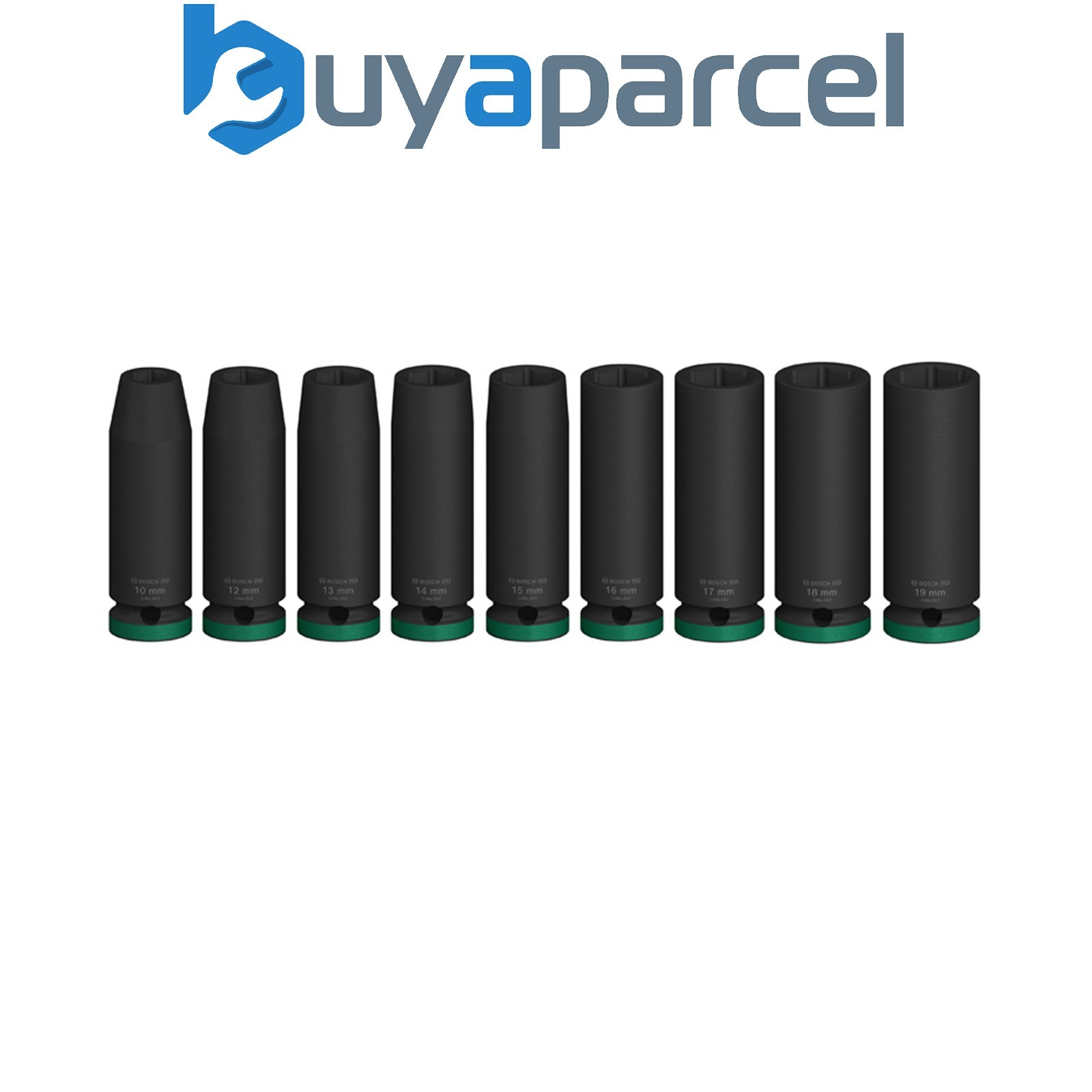 Bosch Nutsetters & sockets sets PRO Impact Socket Set 1/2" Deep 9pcs 2608003039