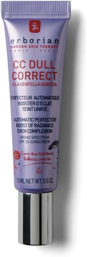 Erborian CC Dull Correct with Centella Asiatica - Korean Skincare and Makeup Cr