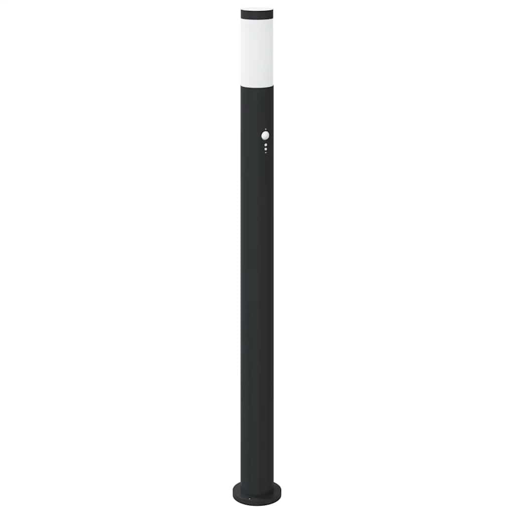 Bollard Light 110cm Stainless Steel IP44 With PIR Sensor Outdoor vidaXL