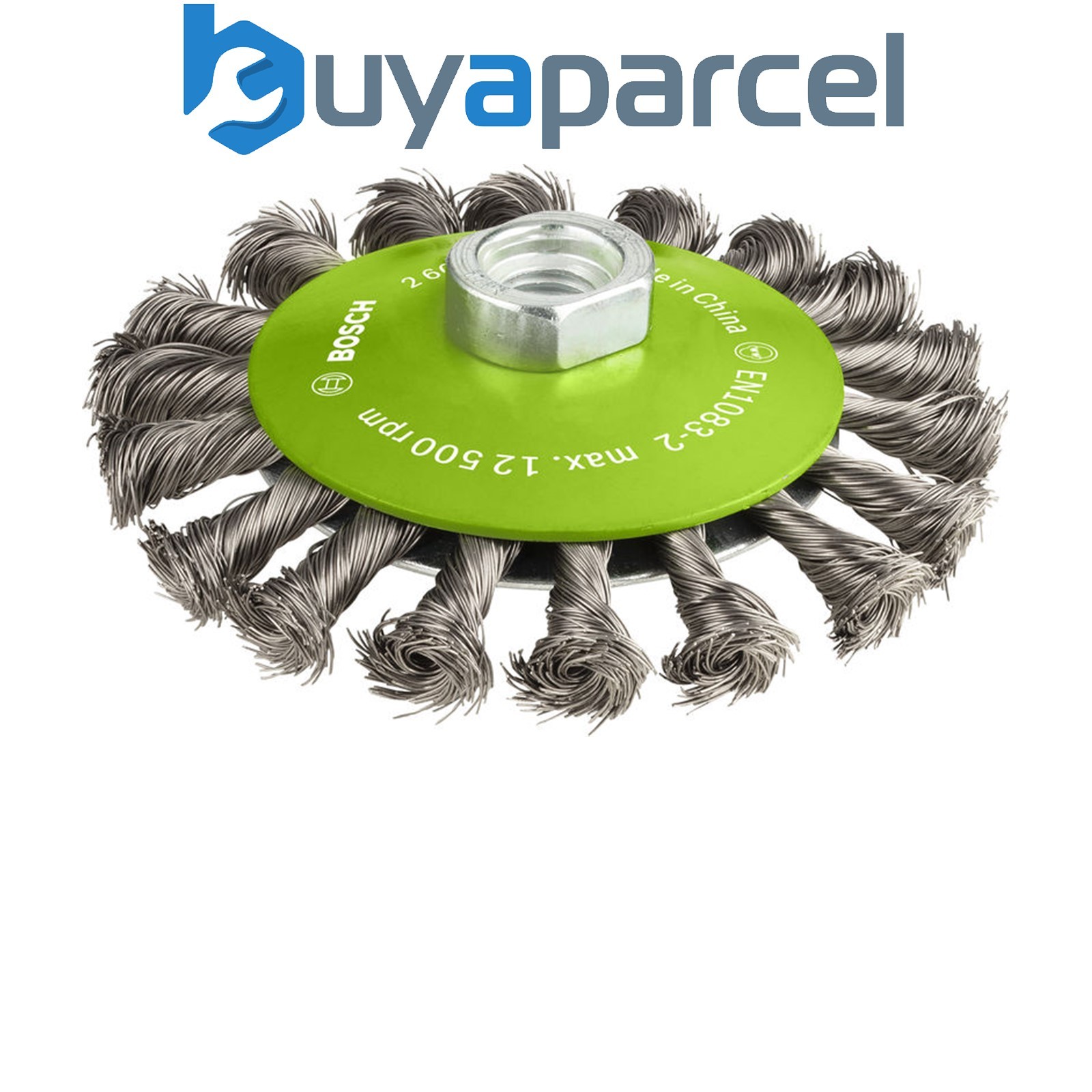 Bosch Brushing PRO Stainless Steel heavy Bevel Brush 115 x 0.35mm Thread