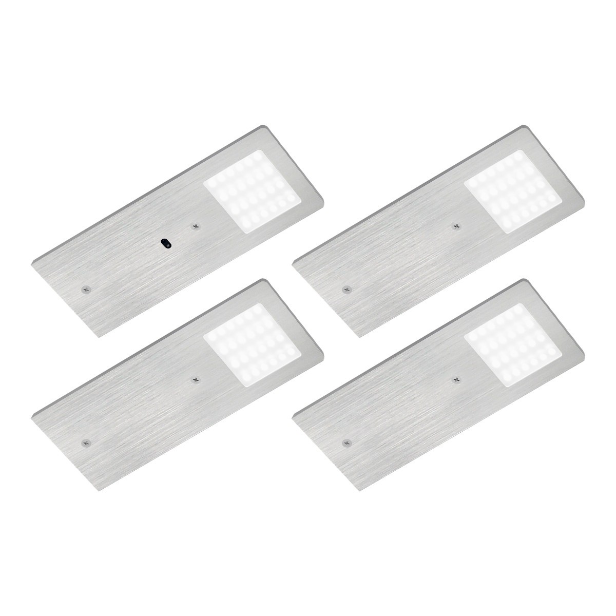 LED Under Cabinet Light 4 PCs 20W 6500K Dimmable with Handwave IR Sensor UC05