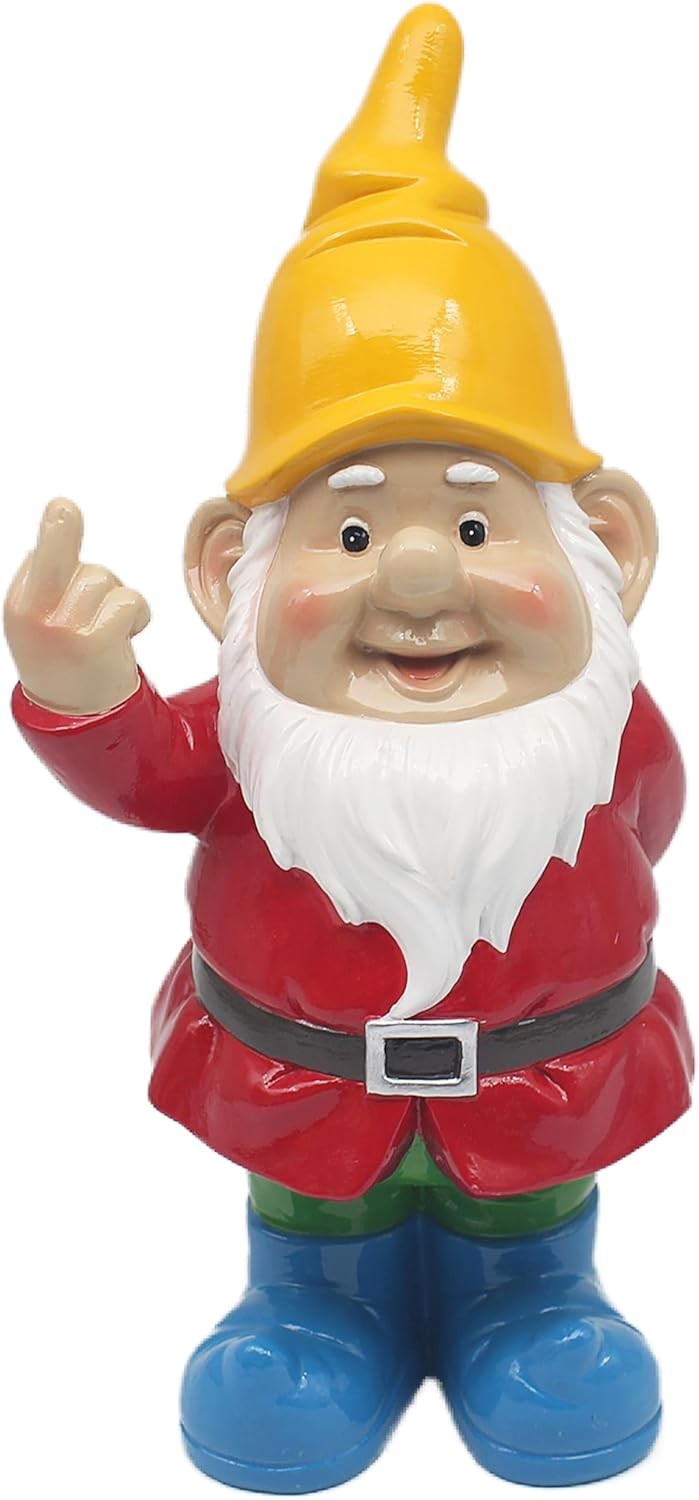 Lesser & Pavey Naughty Gnome 14" Gnomes Behaving Badly Figurines Statues For Ho