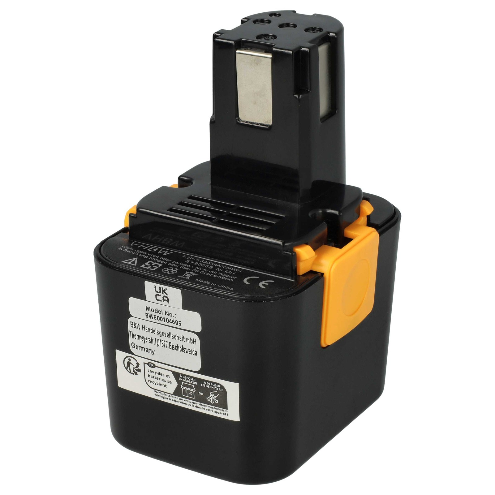 Battery for Panasonic EY9166B PA-724 BCP-EY9065 EY9065 EY9066B EY9166 3.3Ah 7.2V