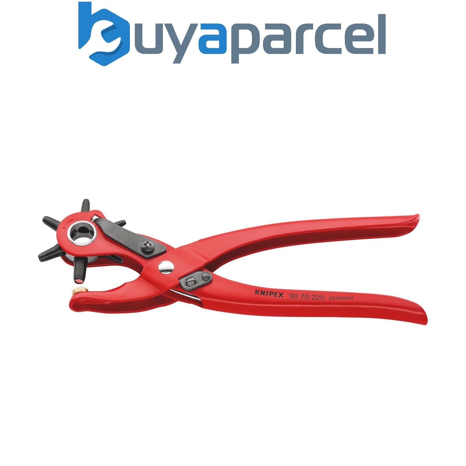 Draper 87161 KNIPEX 90 70 220 SBE Revolving Punch Pliers, 220mm