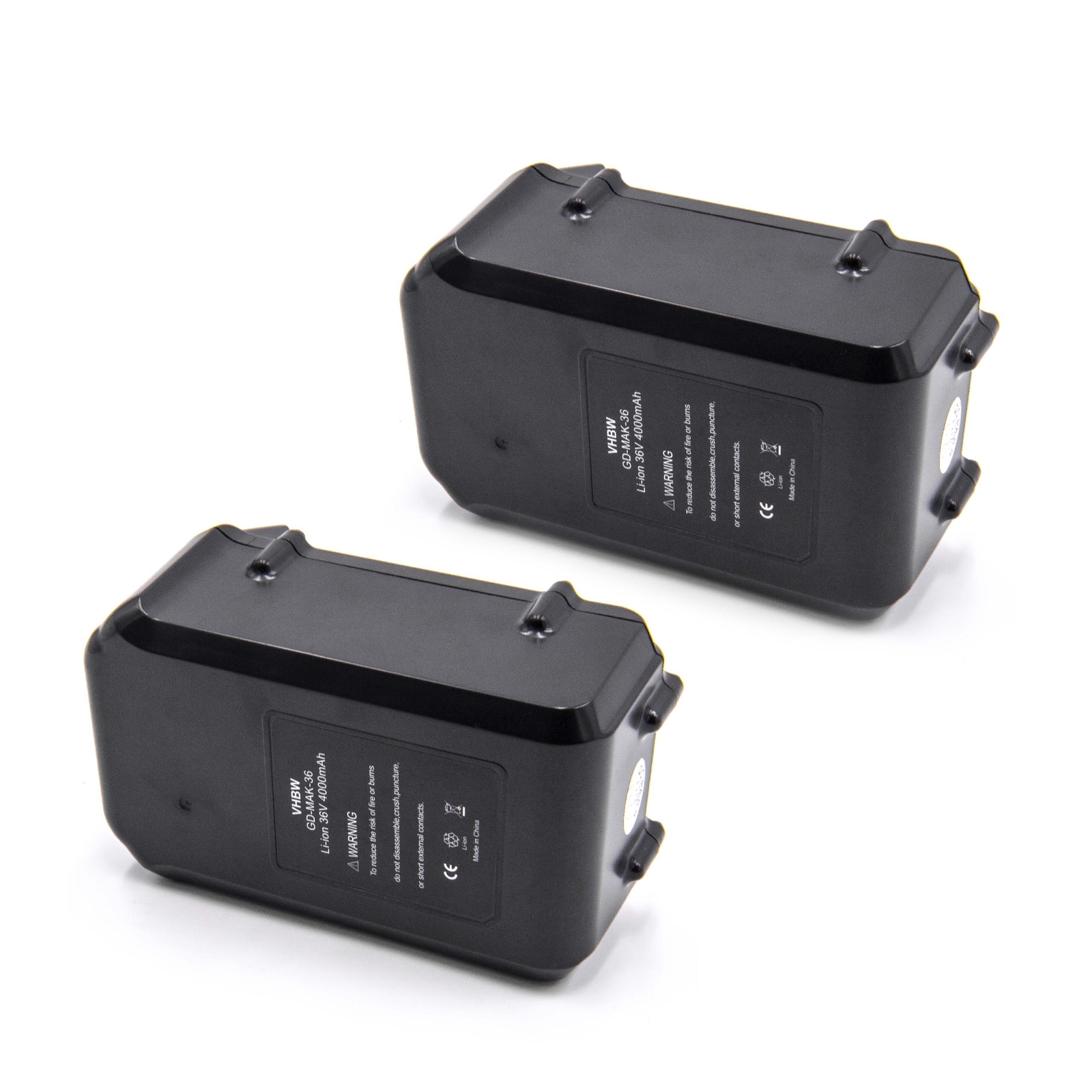 2x Battery for Makita BC300LDZ BC300LDWBE BC300LDWB BHR261RDE BHR261 4Ah 36V