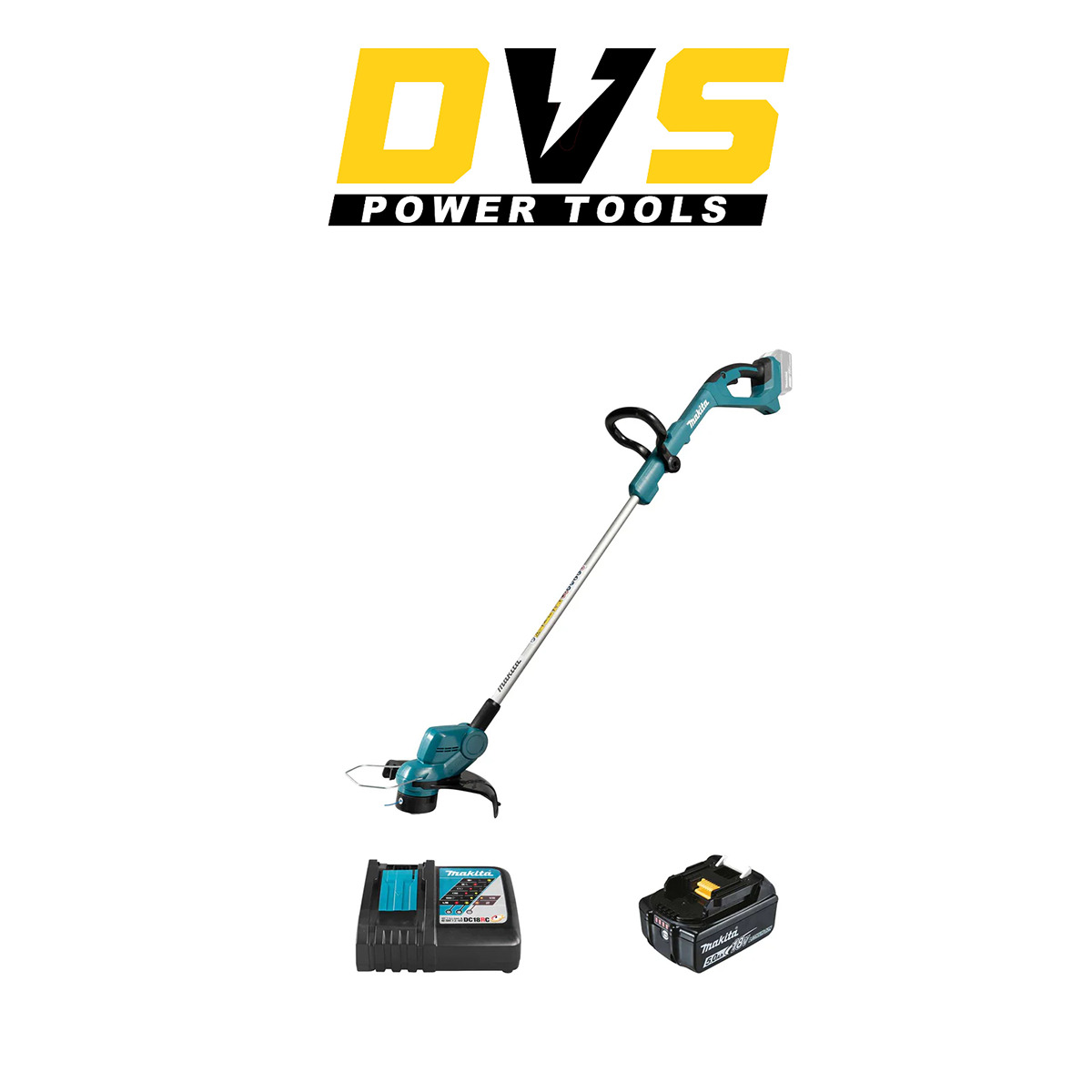 Makita DUR193RT 18V Cordless String Trimmer with 1x5Ah Battery and Charger