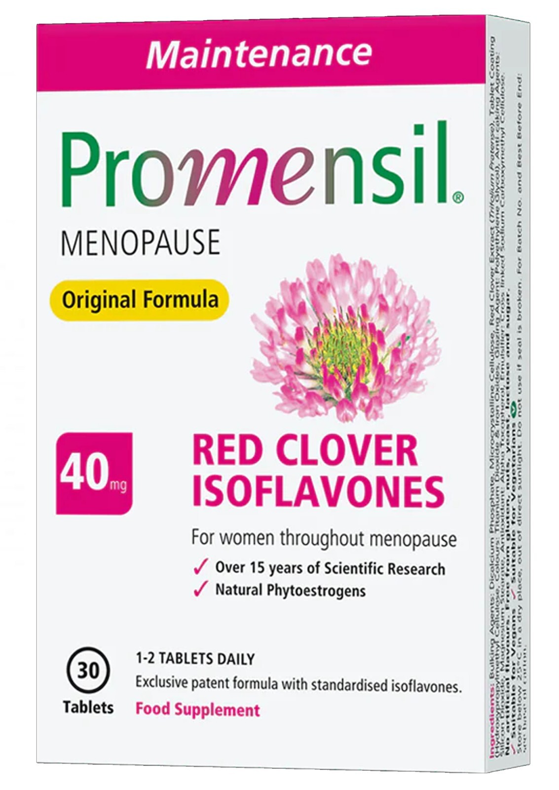 Promensil menopause original tablets 30 pack