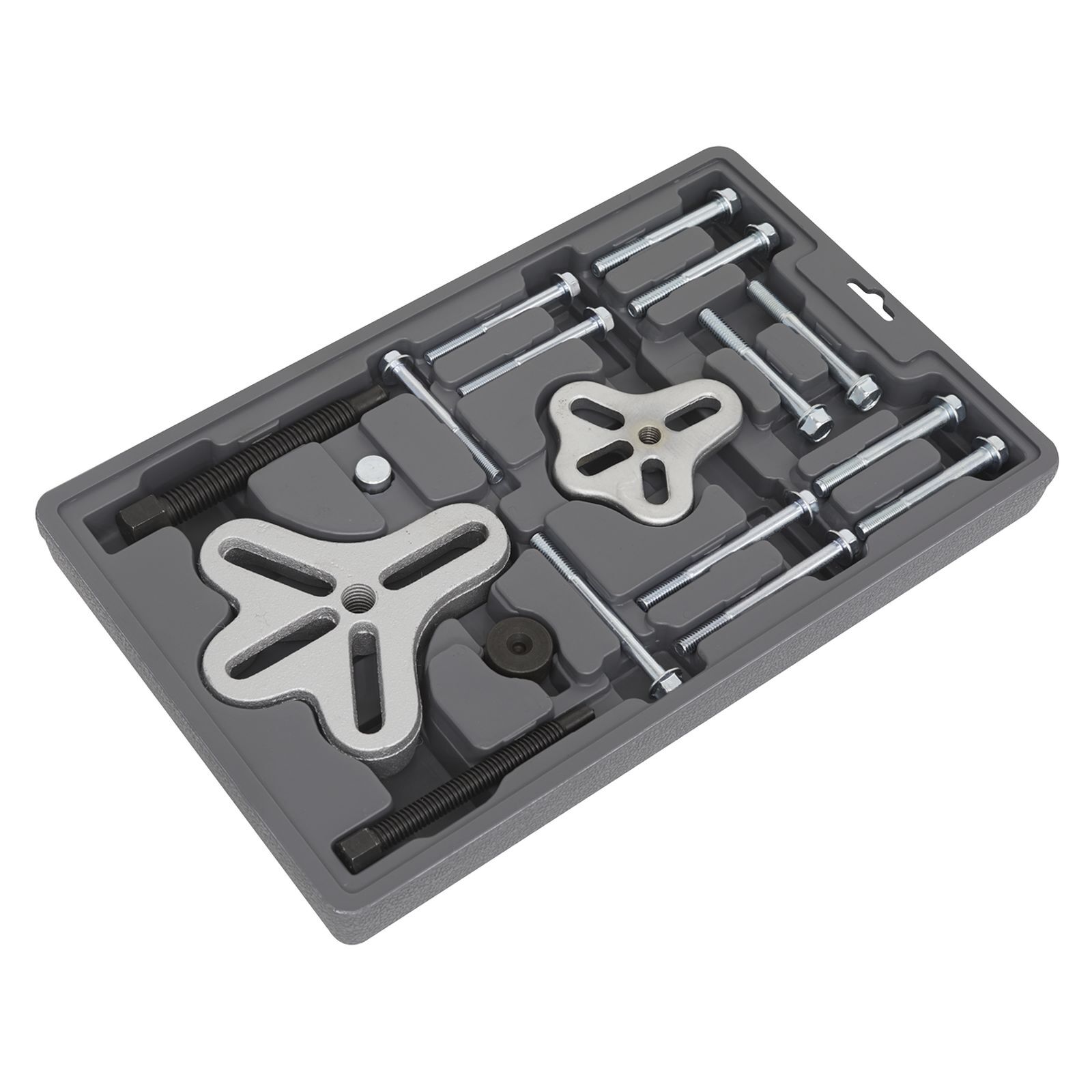 Sealey Steering Wheel & Harmonic Balancer Puller Set 18 Piece Puller Accessories