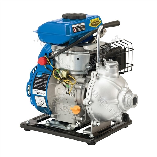 Draper Expert Petrol Water Pump, 85L/min, 2.5HP