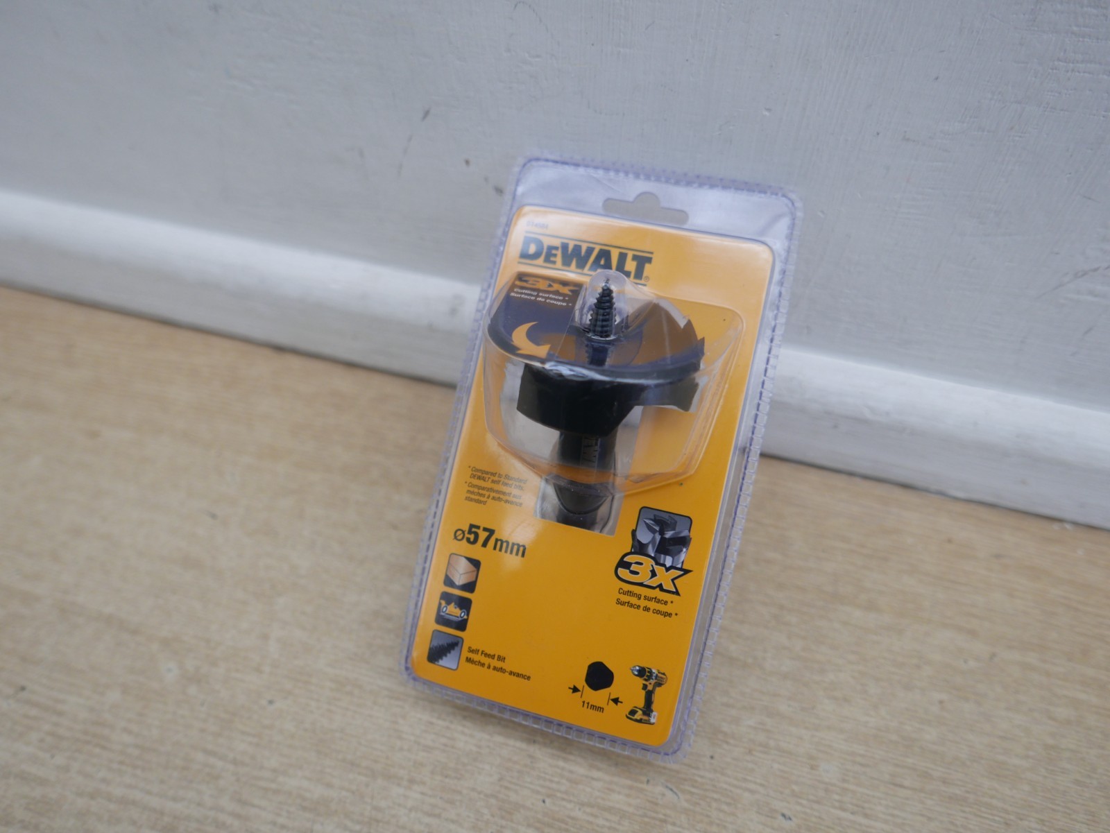 DeWALT DT4584 57MM SELF FEED WOOD AUGER DRILL BIT