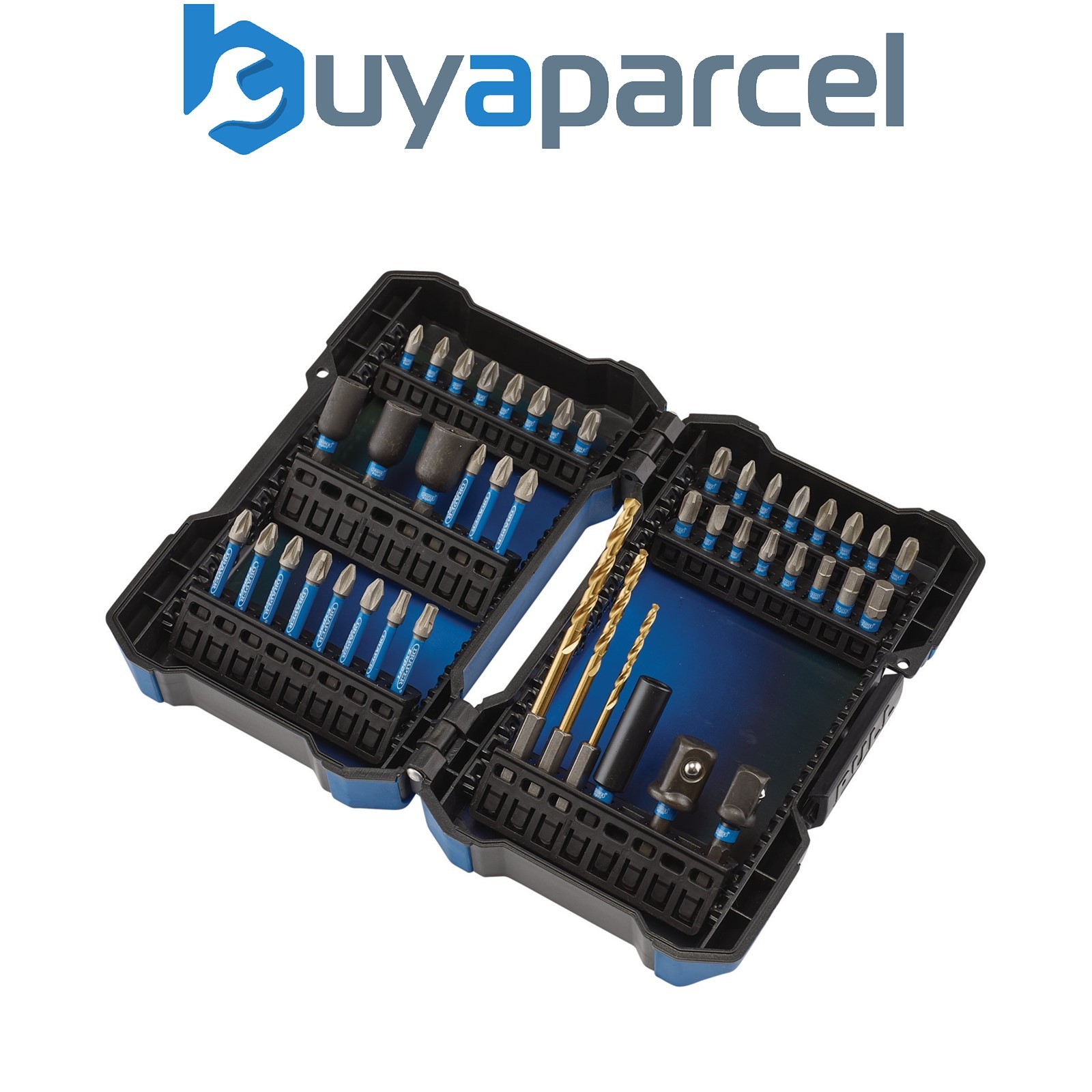 Draper 04931 Draper Expert Impact Screwdriver Bit Set, 1/4" Hex (44 Piece)