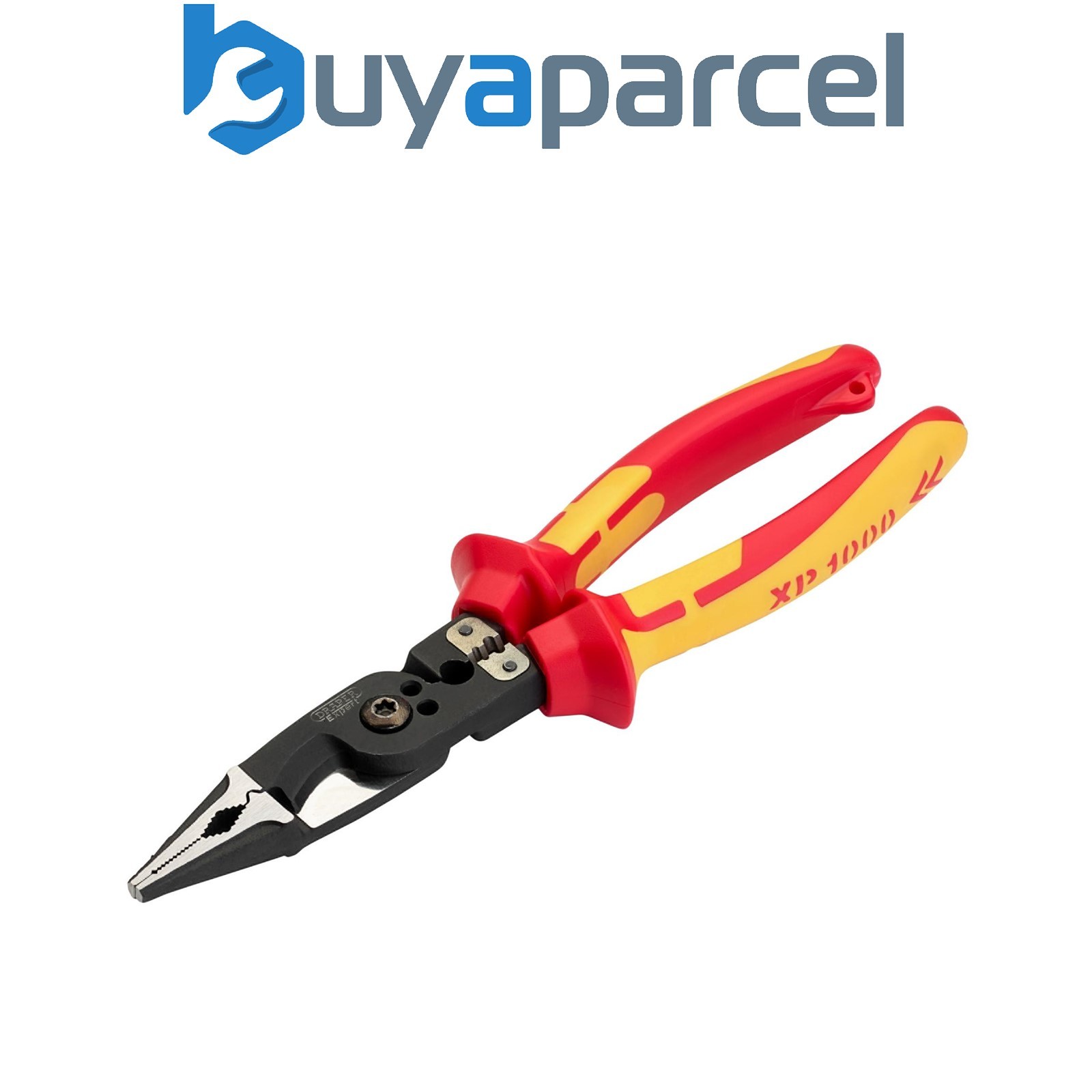 Draper 94605 XP1000 VDE Tethered 8-in-1 Electricians Pliers, 215mm