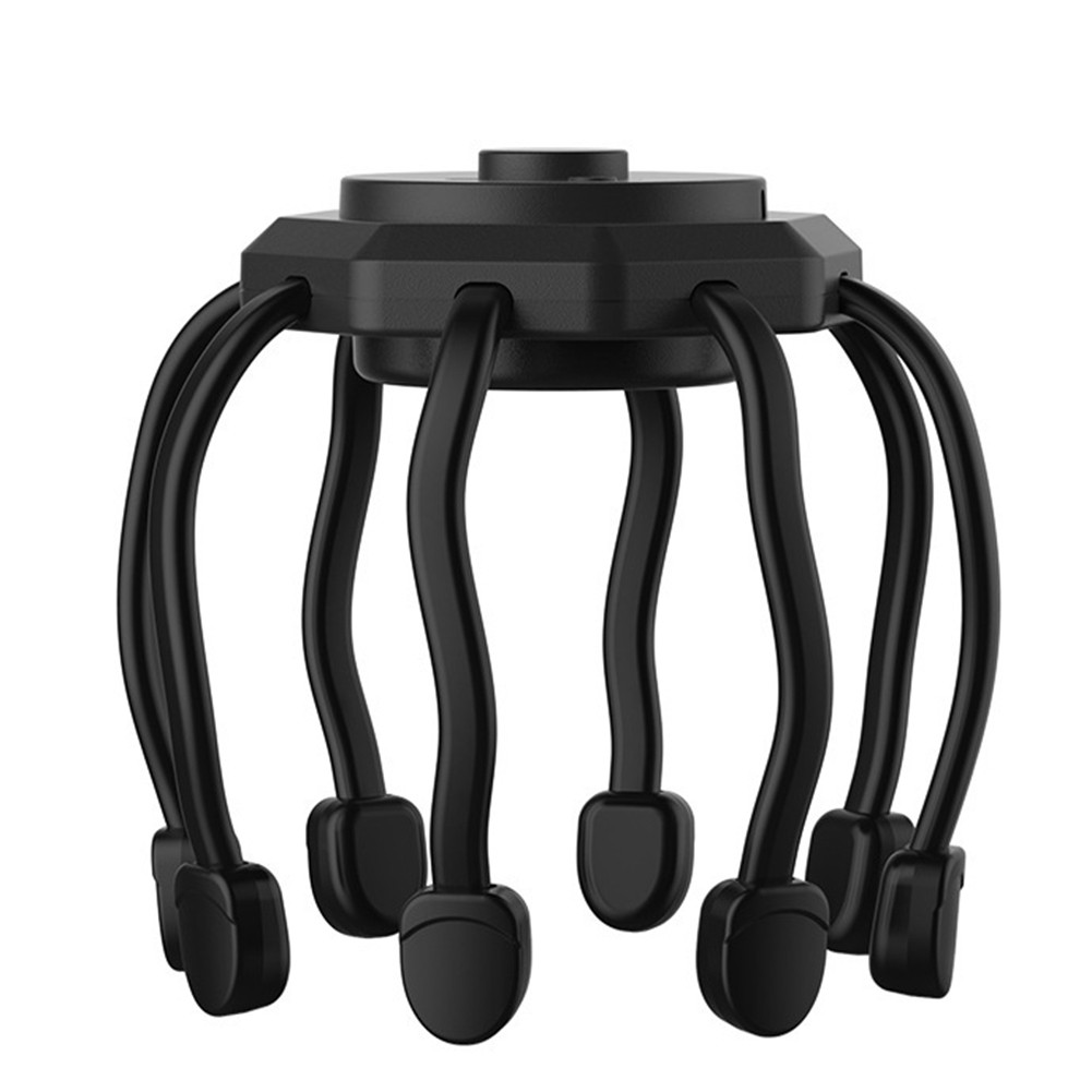 5X(Scalp Massagers 3 Modes 8 Vibrating Portable Cordless 360 Degree7782