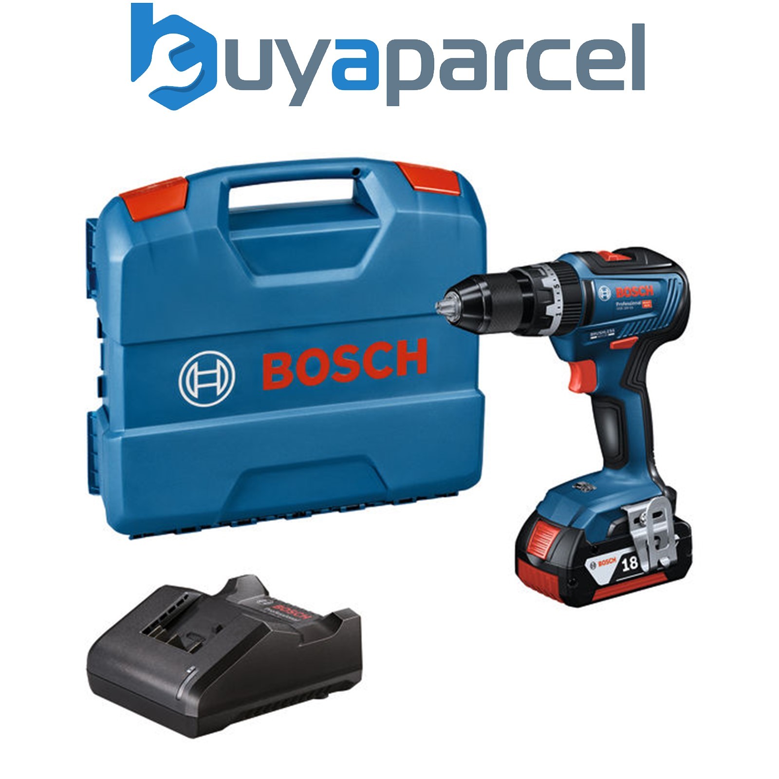 Bosch PRO Tool Kit GSB 18V-55 1x 4.0A GAL 18V-20 L Case 0615A5005M