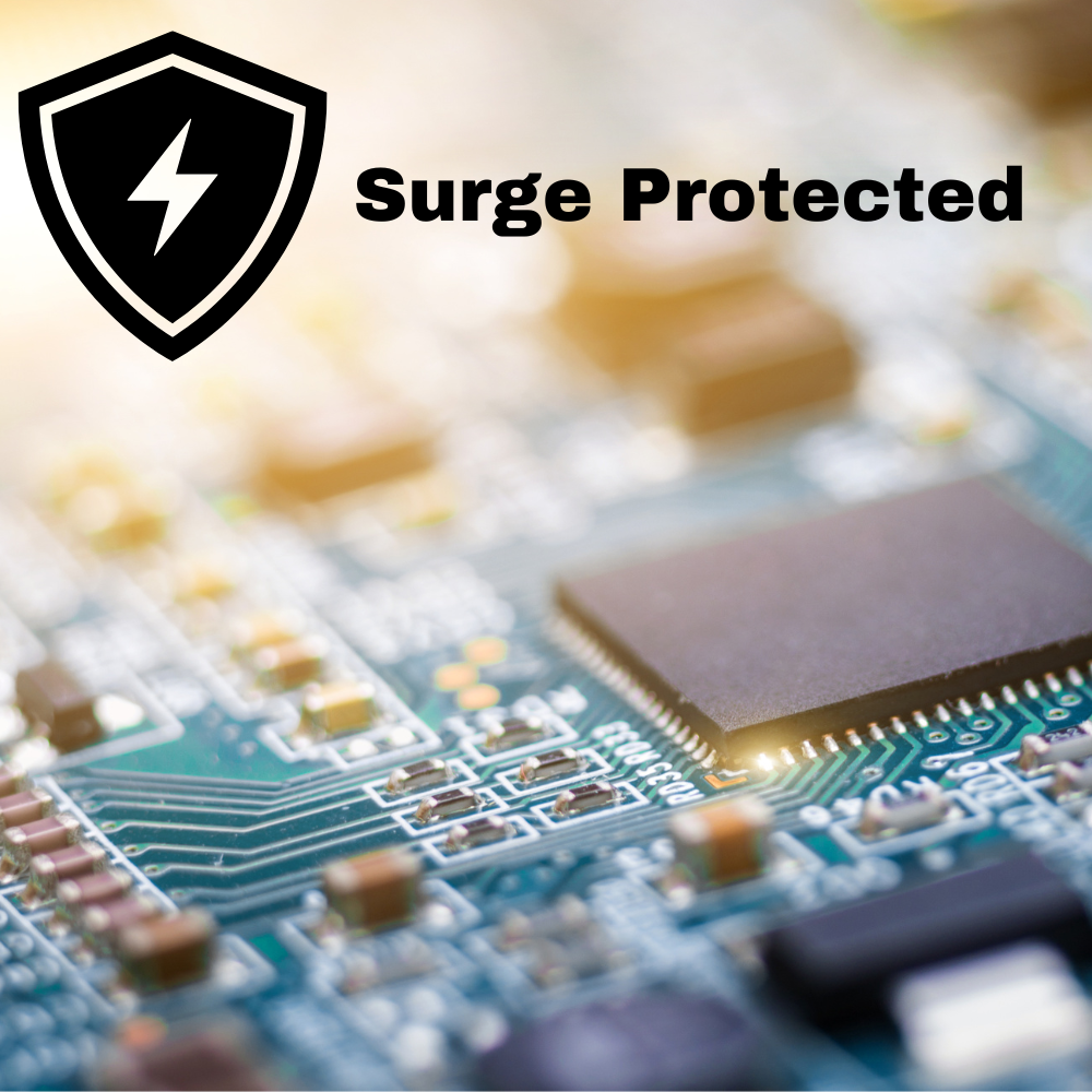 10 Meter 2 Gang Surge Protected UK Power Extension 10M 2 Gang