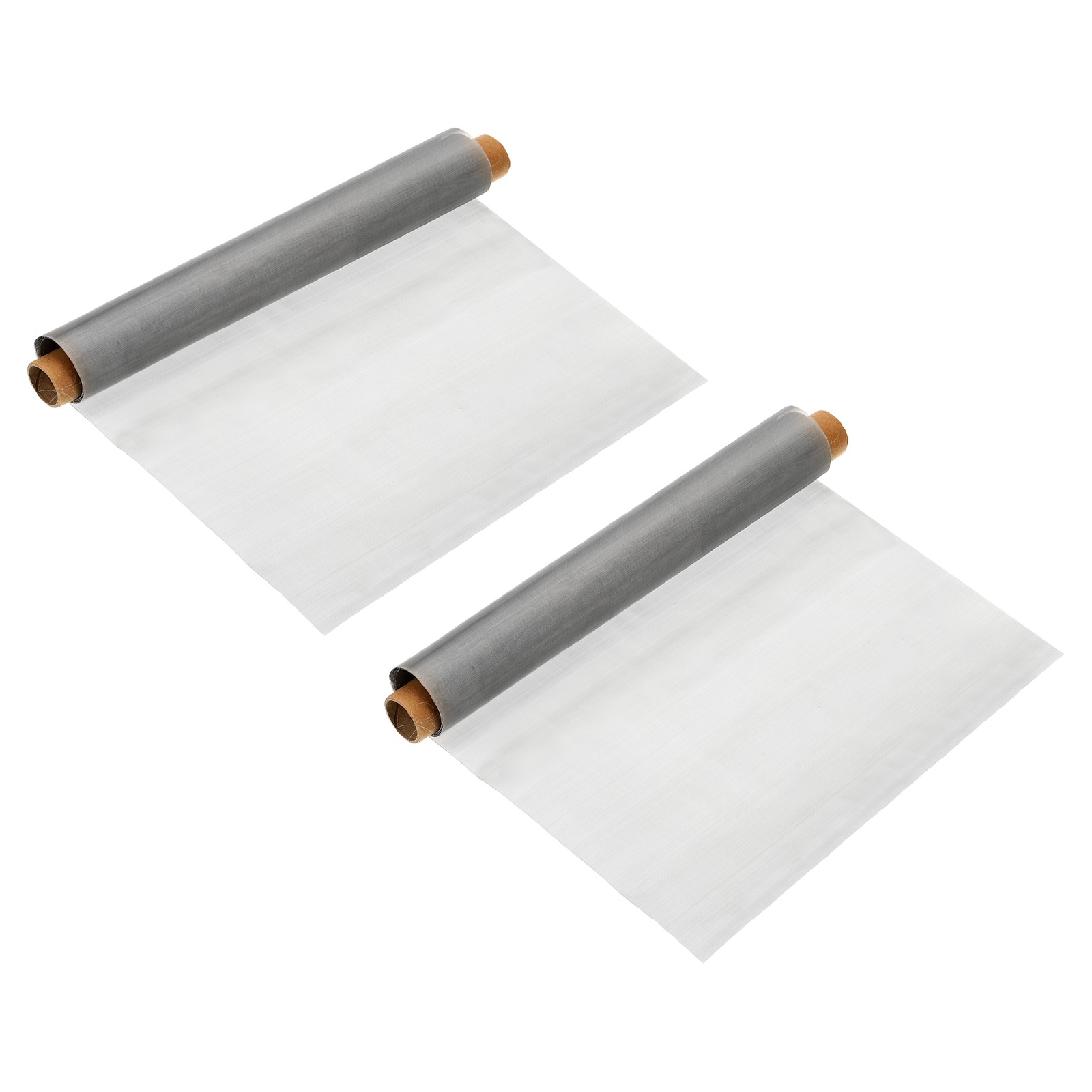 2pc 11.8"x3.3ft 304 Stainless Steel Wire Mesh Screen 180 Mesh Woven Vent Mesh