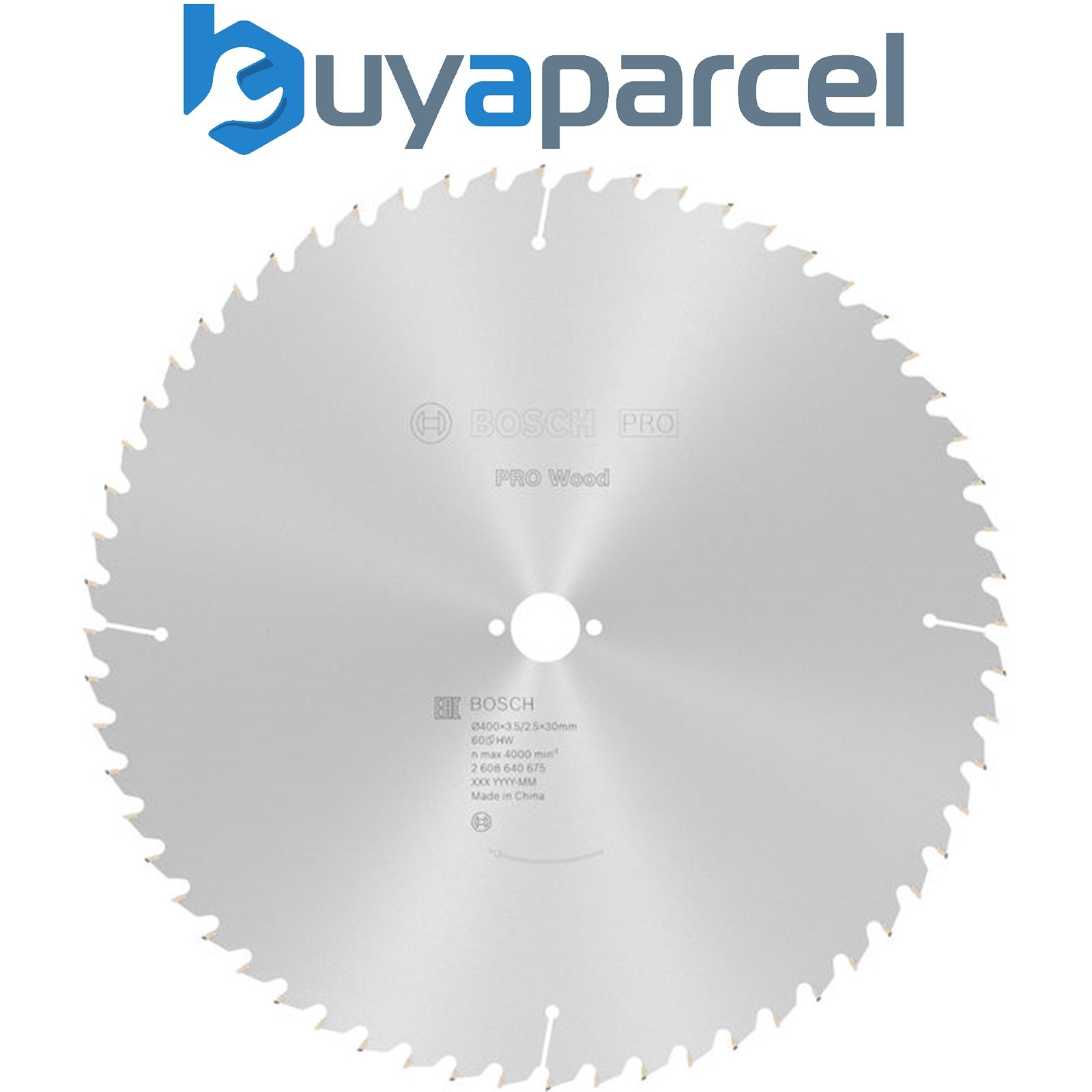Bosch PRO Wood Circular Saw Blade 400 x 3.5 x 30 mm T60 2608640675