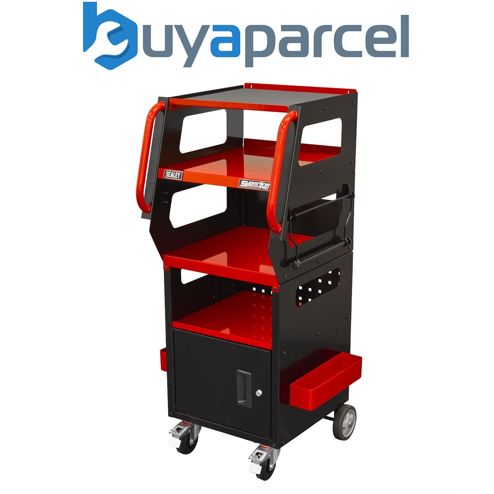 Sealey APDT435R Diagnostics Trolley 4-Level