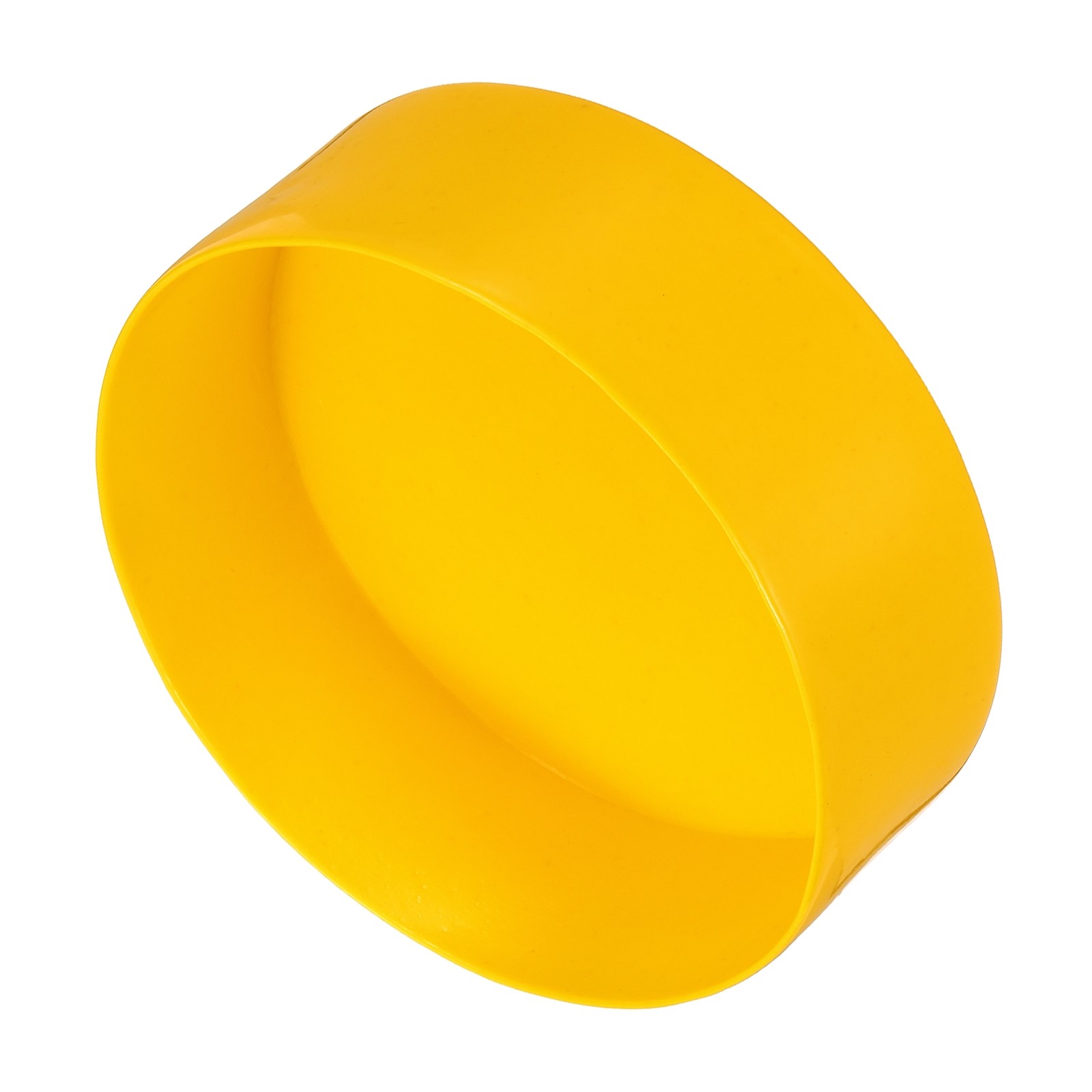 4pcs Rubber End Caps 150mm(6") End Cap Screw Thread Protectors Yellow