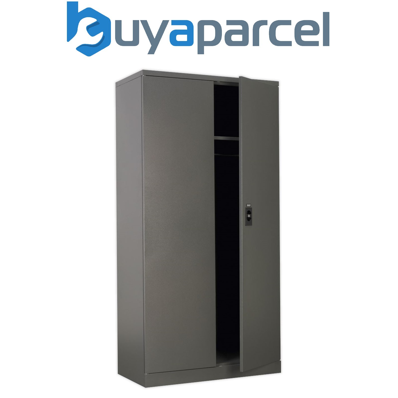 Sealey SC02 Floor Cabinet 2 Door 4 Shelf & Hanging Rail