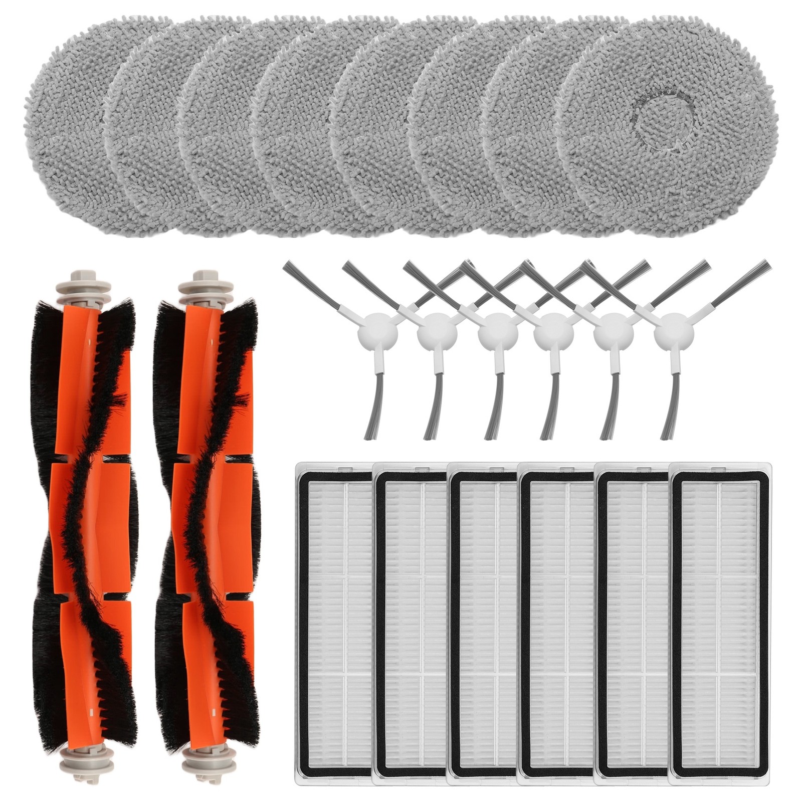 For Robot Vacuum S10+ / S10 Plus Accessories Hepa Mop Rag Cloth Spare1271