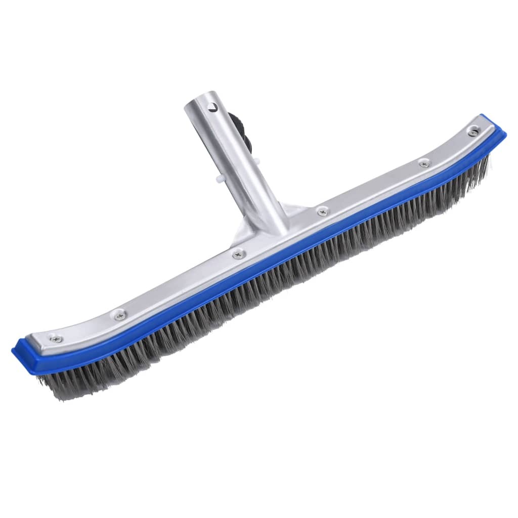 Swimming Pool Wall Brush Aluminium Cleaner Above Ground Cleaning Tool vidaXL