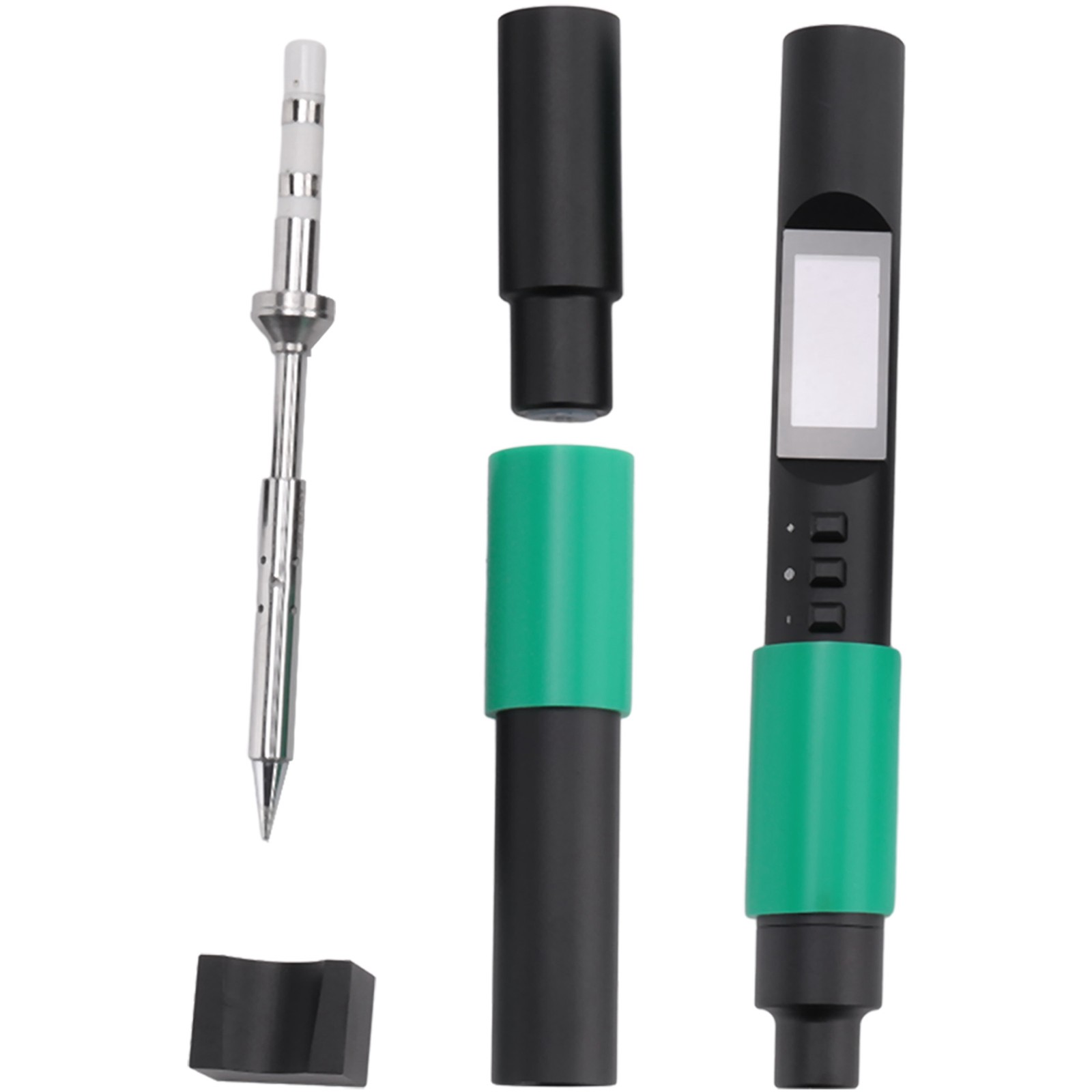 PTS200 V2 PD 100W Electric Solder Iron Portable Fast Heating Tin Open1951