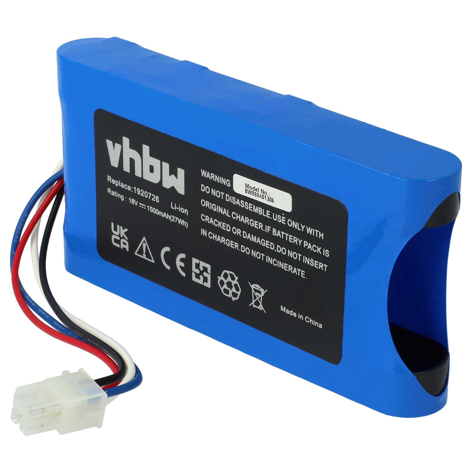 Battery for Yard Force Compact 400Ri 280R 1500mAh 18V