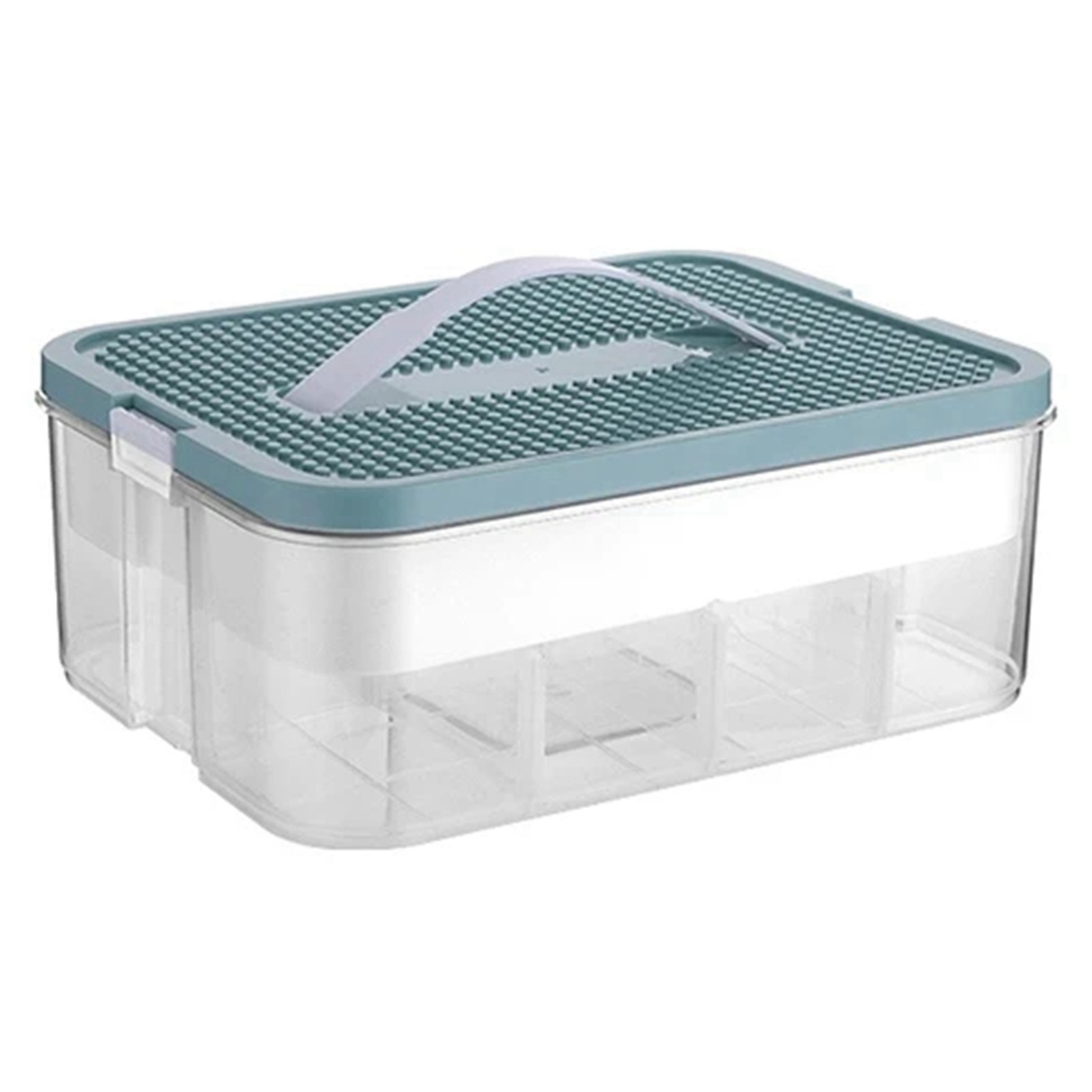 Kids Building Blocks Storage Box Stackable Toys Organizer Storage Case7527