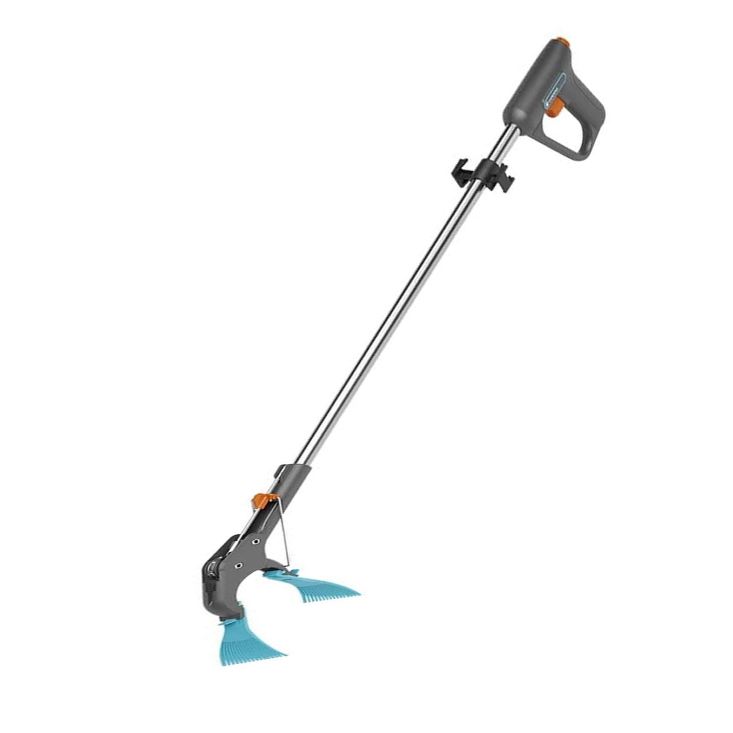 Gardena 4-In-1 Litter Picker Gripper Rake & Spike Tool Garden Waste Remover