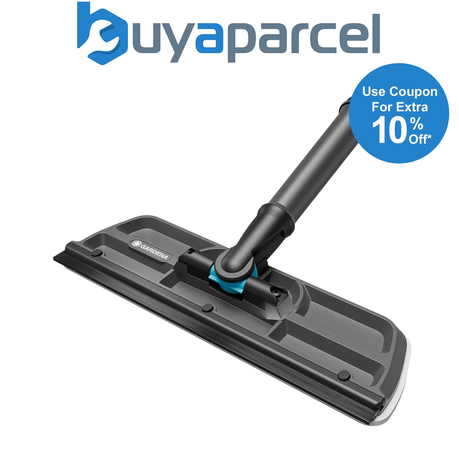 Gardena Cleansystem Window Cleaner Glass Wiper Squeegee 31cm & Microfibre Fleece