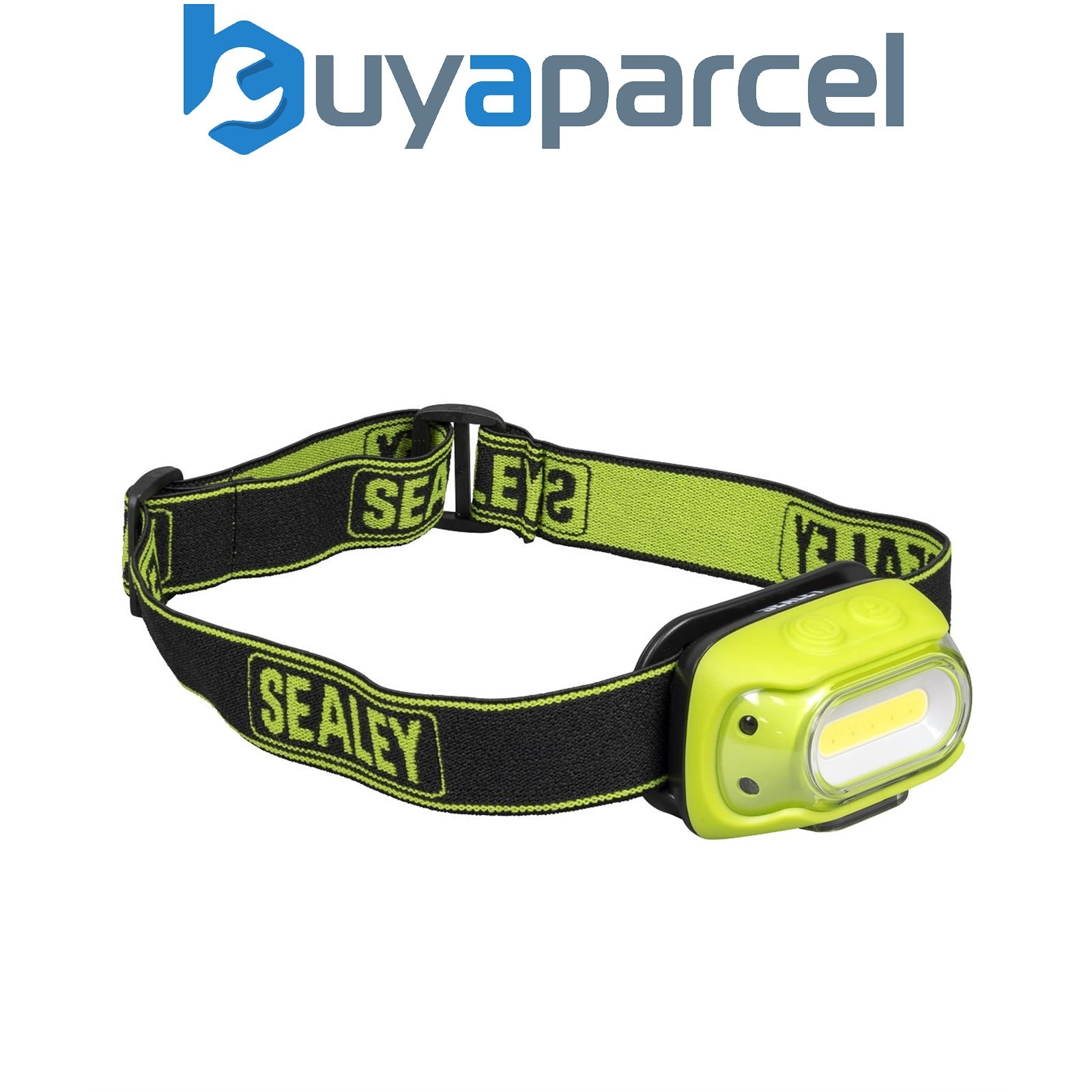 Sealey HT08RG Rechargeable Head Torch with Auto-Sensor 8W COB LED - Green