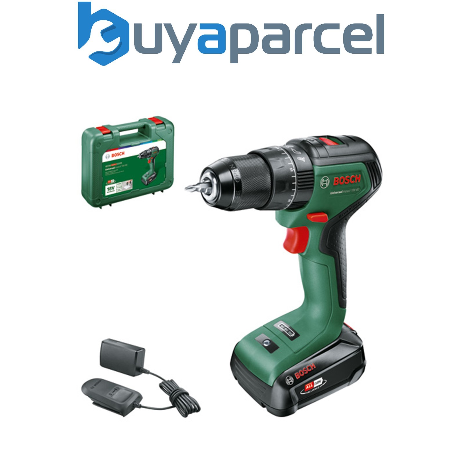 Bosch Cordless Impact Drill UniversalImpact 18V-60 Carrying Case 06039D7170