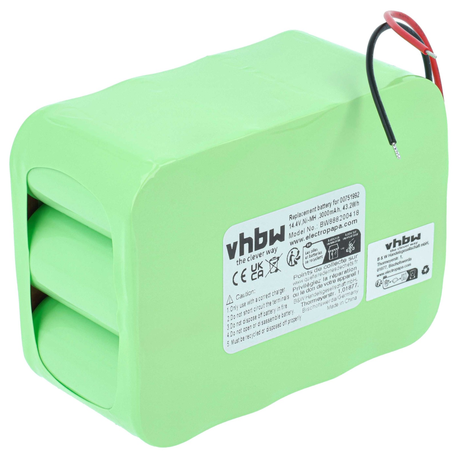 Battery for Bosch Move BBHMOVE2N/01 BBHMOVE2/04 BBHMOVE2/03 3000mAh 14.4V
