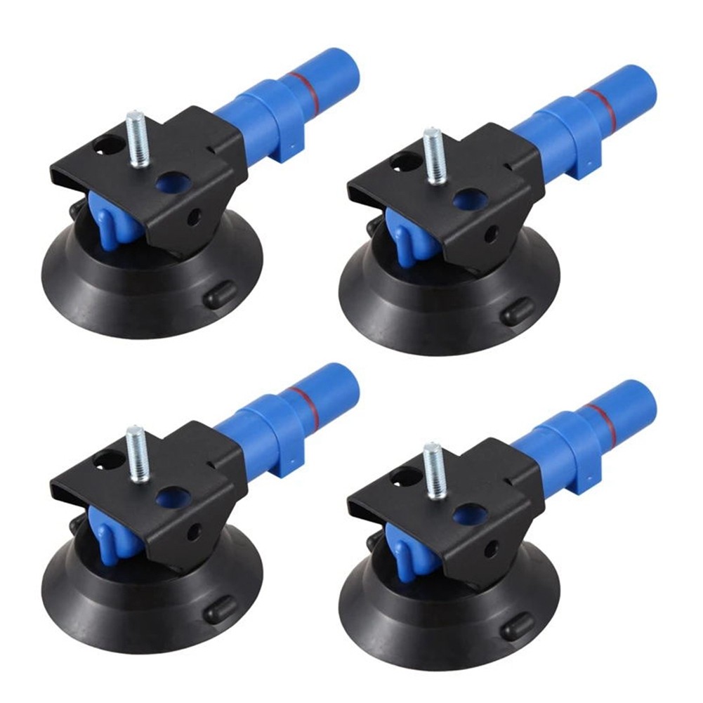 4X 3 Inch Concave Vacuum Cup 75Mm Heavy Duty Hand Pump Suction Cup with M67698