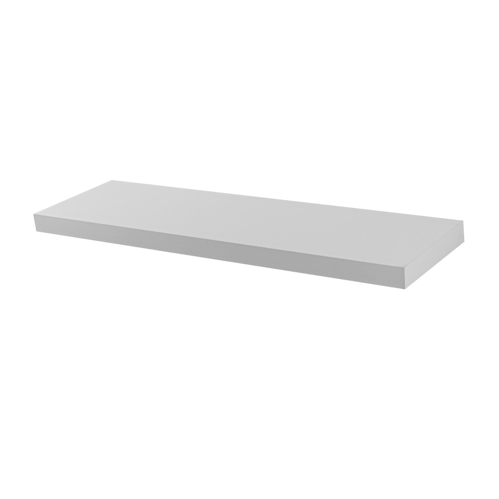 Modern Floating Shelf Wall Mounted Living Room Bedroom Office Storage 80cm White