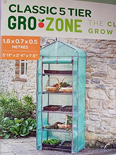 Smart Garden Compact 5 Tier Grozone Grow Zone Greenhouse Plant Protection