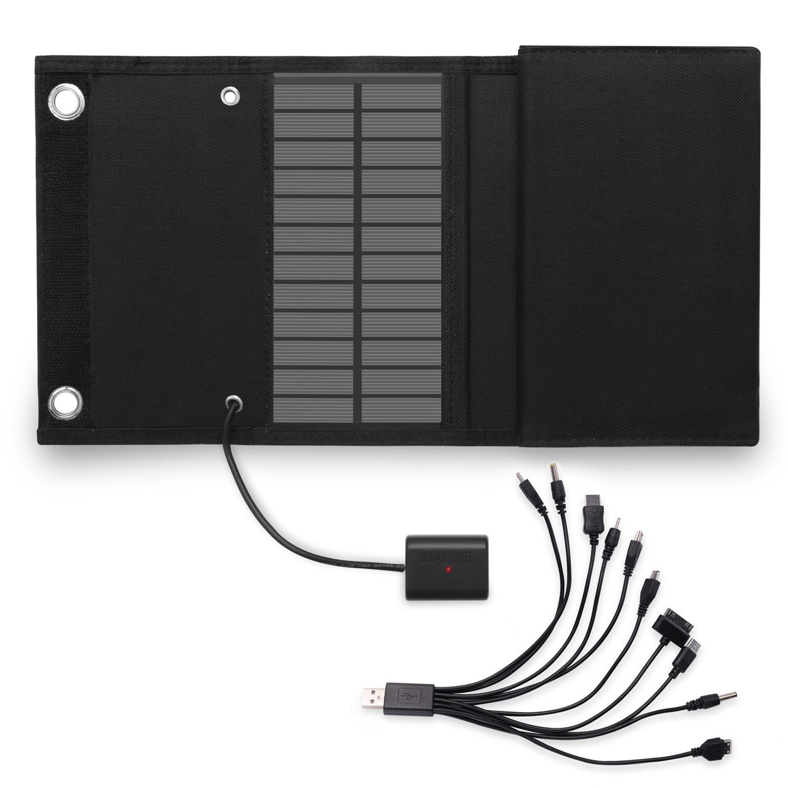 12W Foldable USB Solar Panel Solar Cell Portable Folding Solar Panel for6519