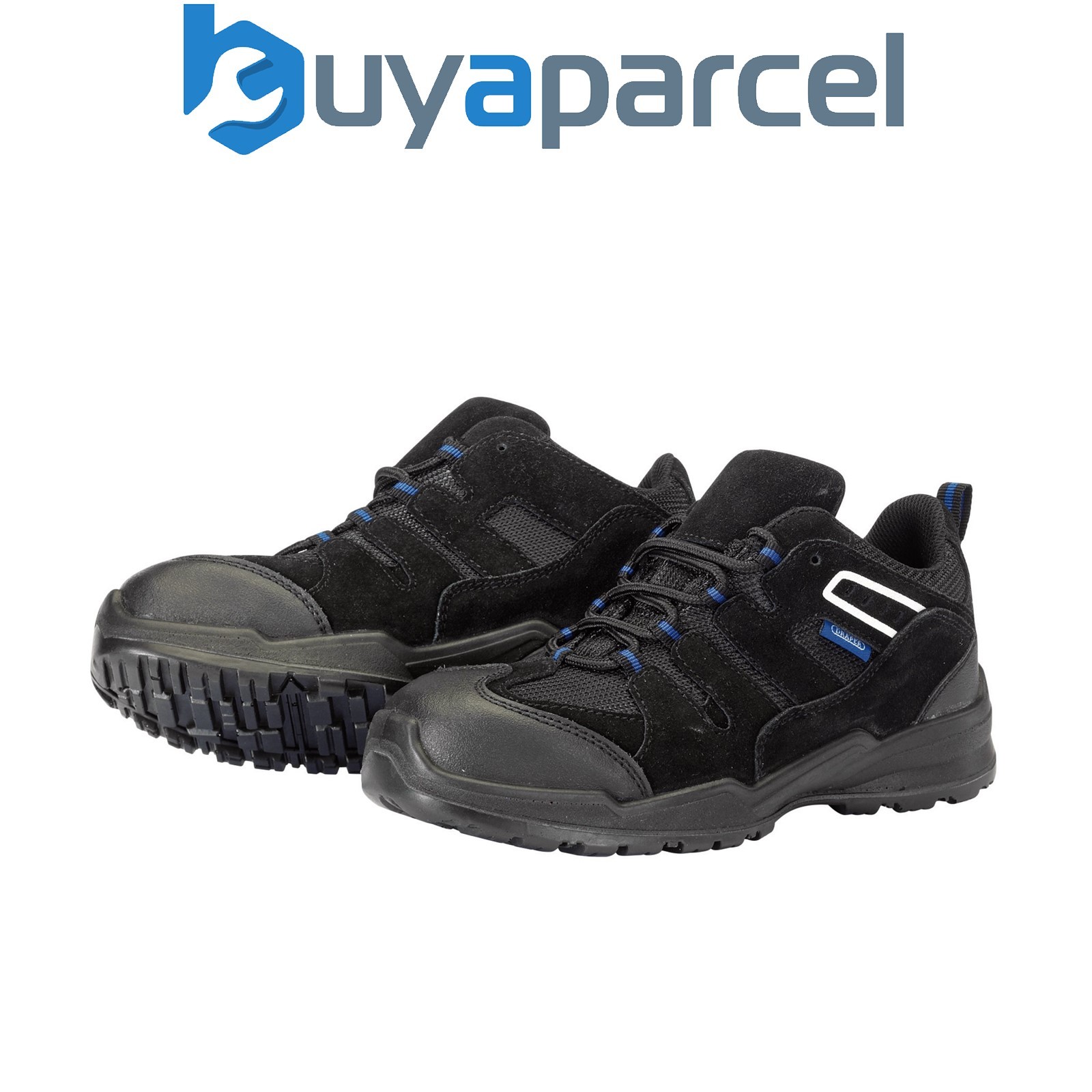 Draper 85941 Trainer Style Safety Shoe, Size 4, S1 P SRC