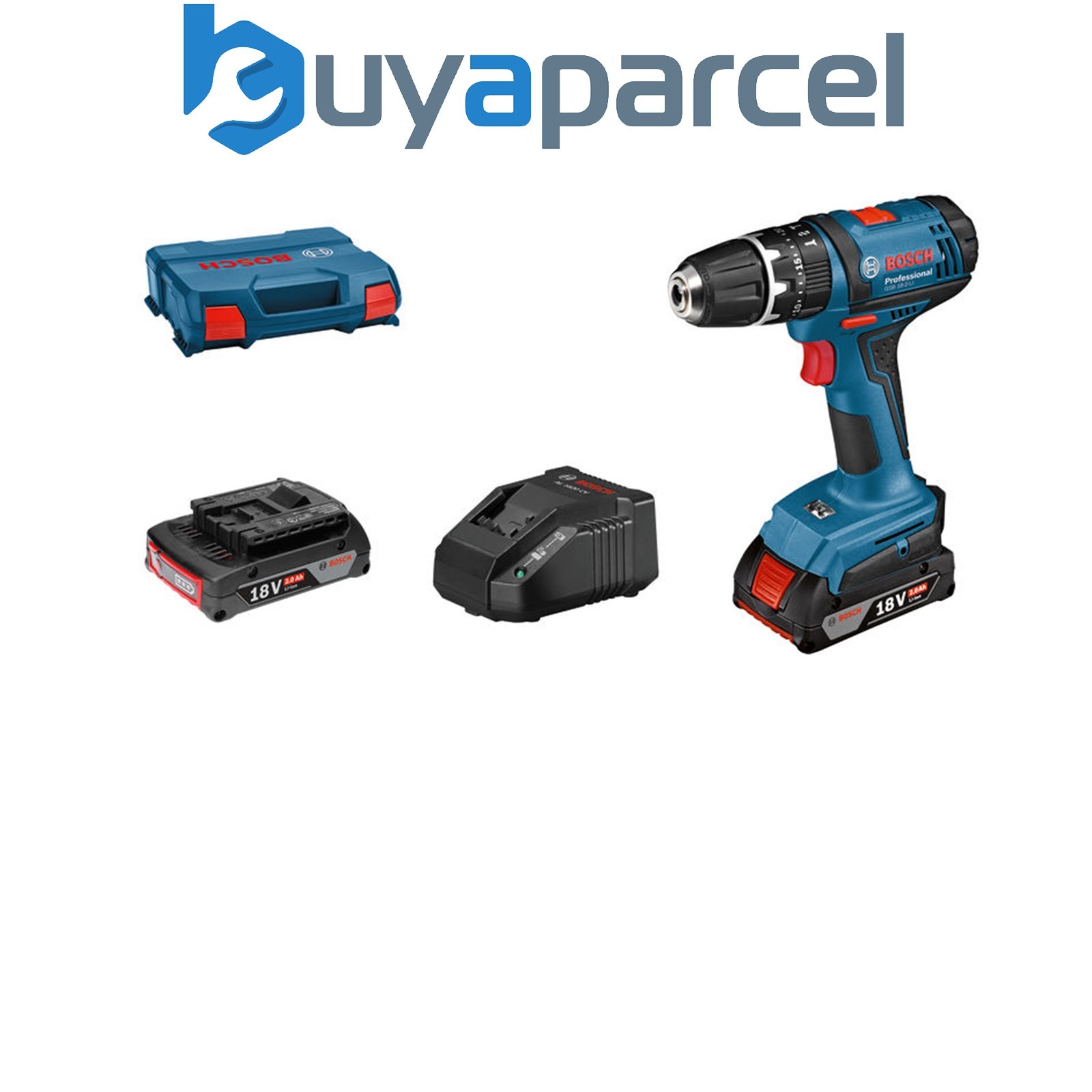 Bosch PRO Cordless Combi GSR 18-2-LI L-Case 06019B7372
