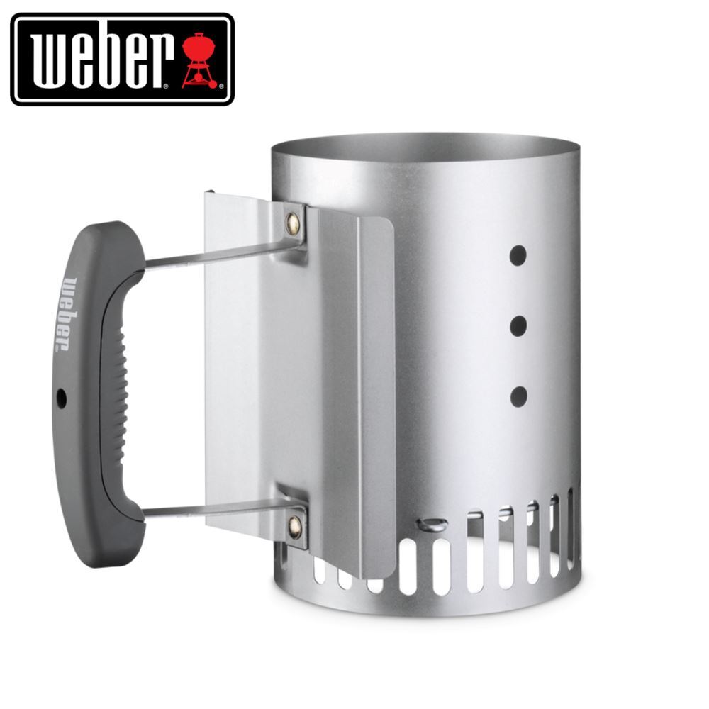 Weber Rapidfire Chimney Starter - Small for Charcoal BBQs - 2026 Model NEW