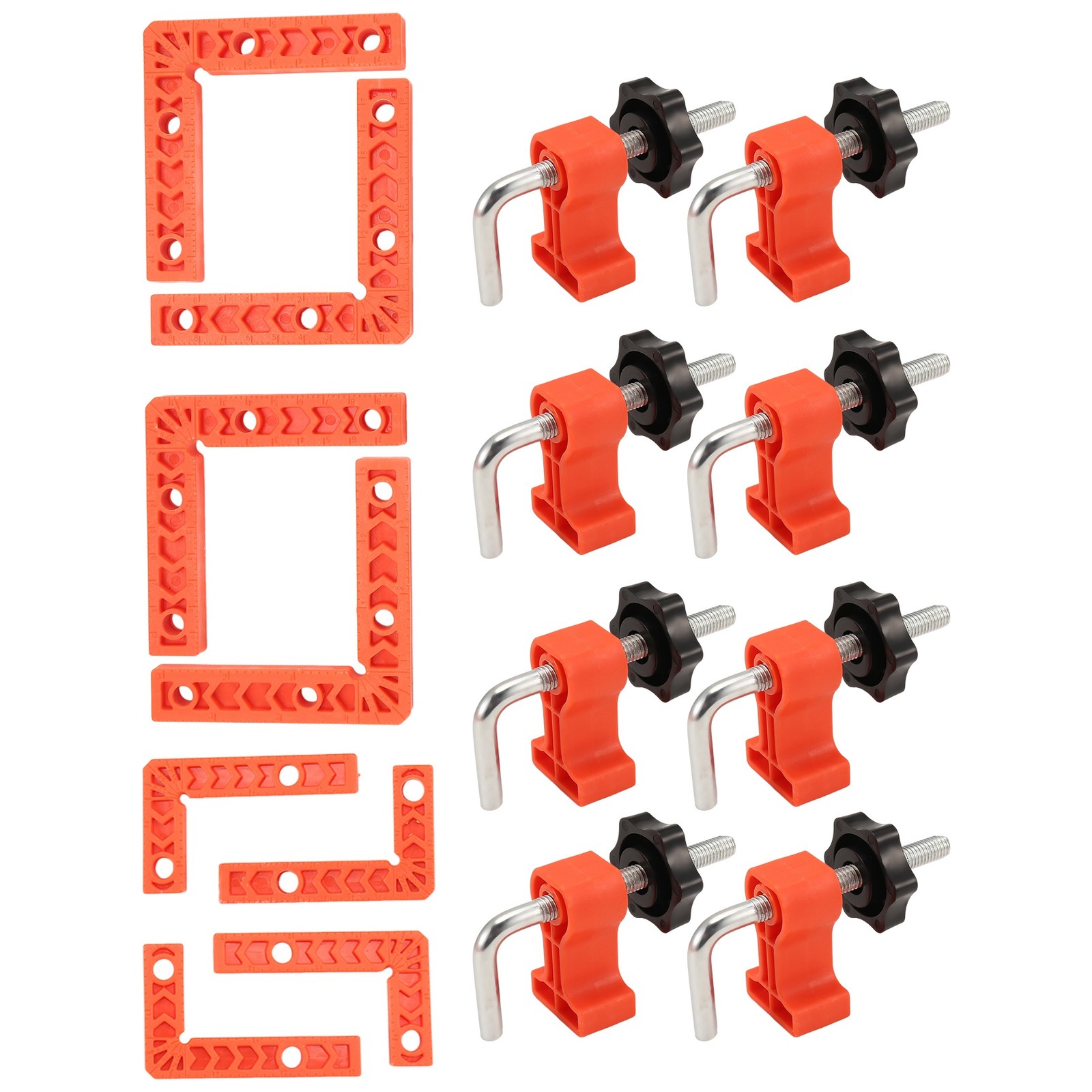 1 Set Positioning Squares Corner Clamps Woodworking Tool for Pictures3683