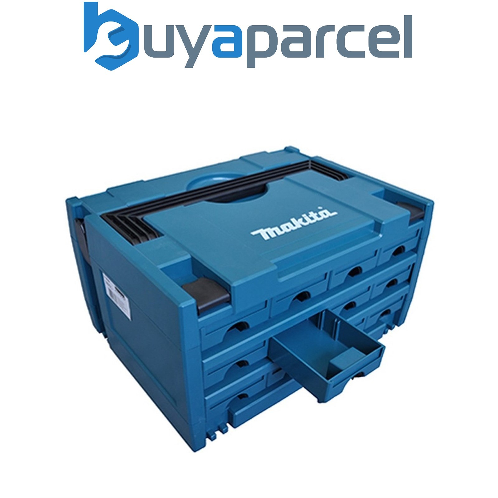 Makita P-84327 MAKPAC 12 Drawer Stacking Connector Tool Case TYPE 3 + 12 Draws