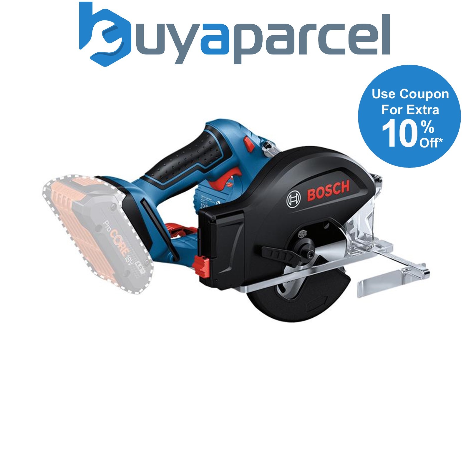 Bosch GKM 18V-50 Professional Metal Circular Saw 18V 06016B8000 - Bare Unit