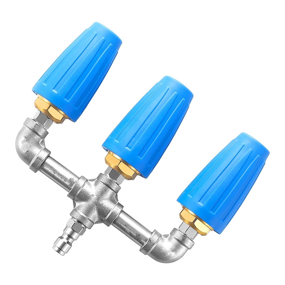 Triple Turbo Nozzle Pressure Washer, 360° Rotating Turbo Nozzle with7013