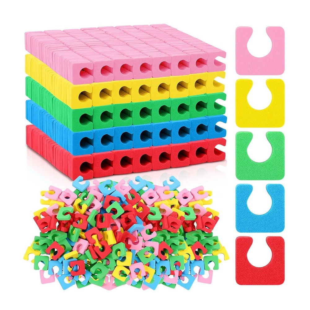 4X(500 Pcs Individual Pedicure Toe Separators Soft Foam Toe Spacers2489
