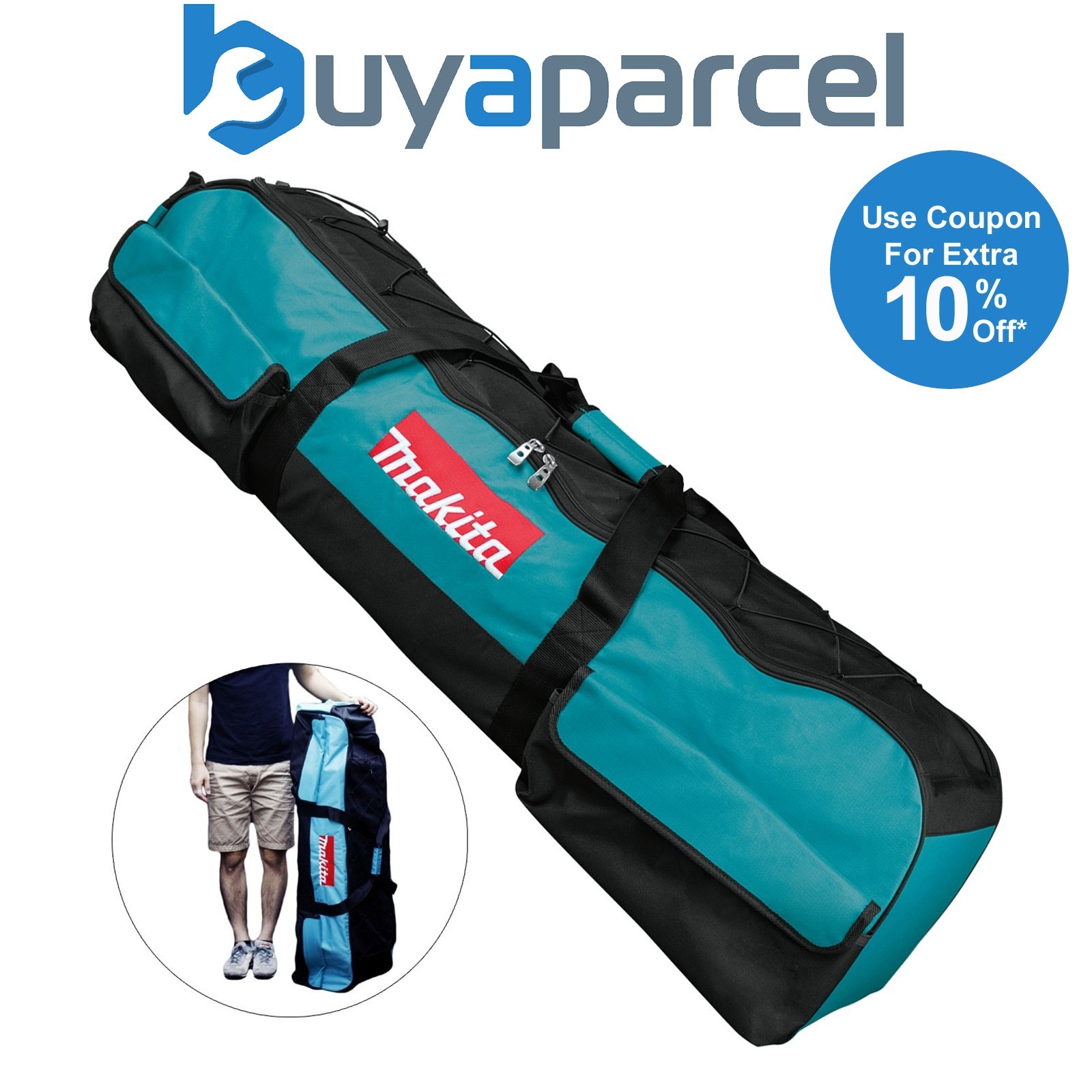 Makita 46" 1.17m Long Length Heavy Duty Padded ToolBag Tool Bag Duffel Bag