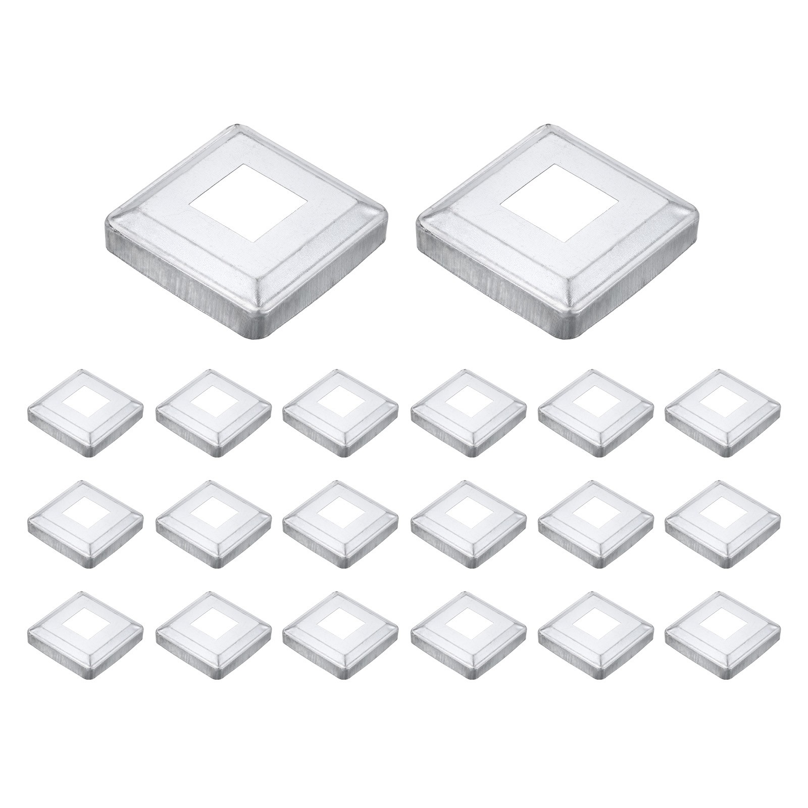 20Pcs Post Base Cover, 3.25x3.25 Integral Style Post Skirt Column Wrap 1.25x1.25