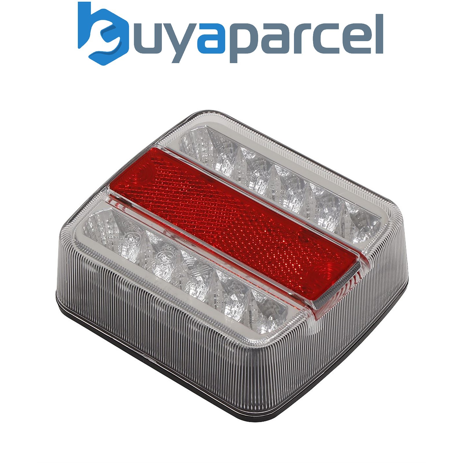 Sealey TB18LED Rear Square Lighting Cluster SMD LED 12V