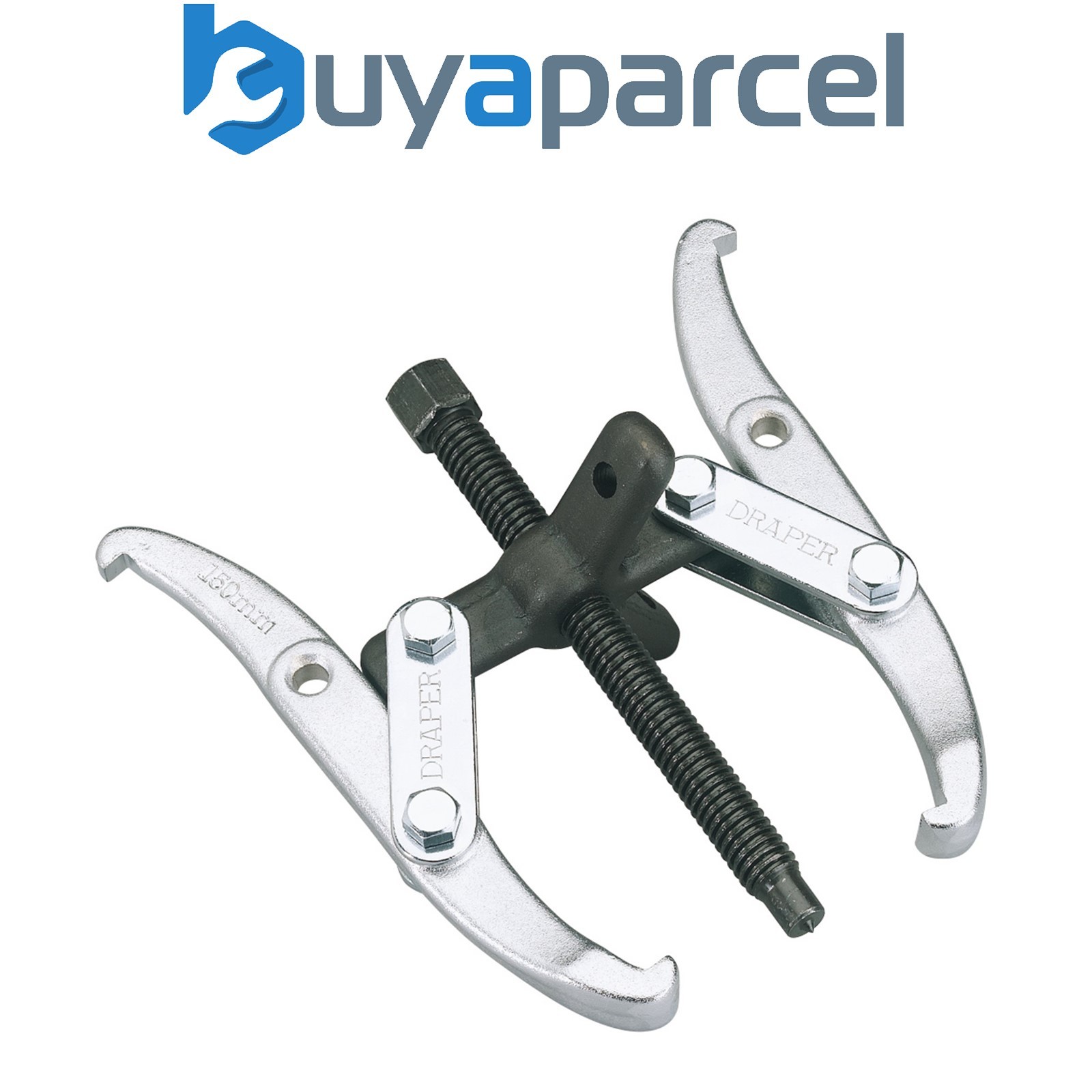 Draper 56177 Twin and Triple Leg Reversible Puller, 150mm Reach x 100mm Spread